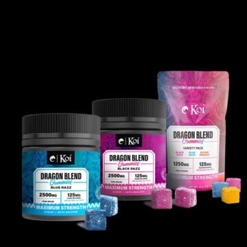 Koi Dragon Blend Gummies 2500mg Review: Strong Gummies for Serious Users